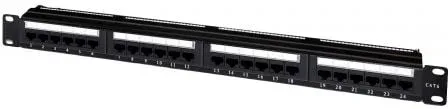 Patch Panel Aisens A141-0308/ 24 Puertos/ Cat.6/ Altura 1U