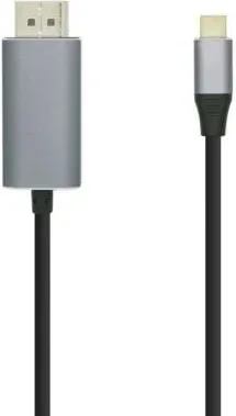 CABLE CONVERSOR AISENS USB-C A DISPLAYPORT 4K60HZ NEGRO 0.8M