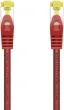 Cable Red Aisens Latiguillo Rj45 Lszh Cat.7 Sftp Pimf 25Cm Rojo