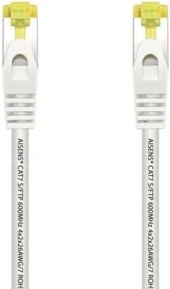Cable de Red RJ45 SFTP Aisens A146-0488 Cat.7/ 25cm/ Blanco
