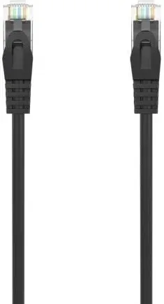 Cable de Red RJ45 AWG24 UTP Aisens A145-0586 Cat.6A/ LSZH/ 50cm/ Negro