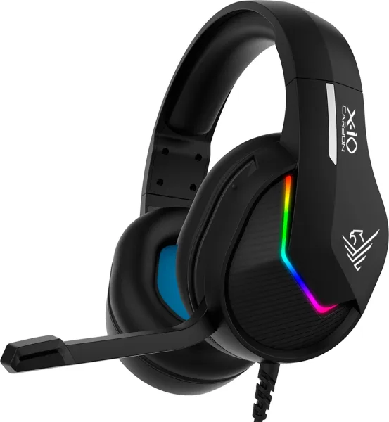 Auriculares gaming phoenix x - io negros multiplataforma con cable jack y adaptador