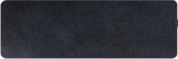 Phoenix sizigia alfombrilla premium de fieltro para escritorio gris oscuro l