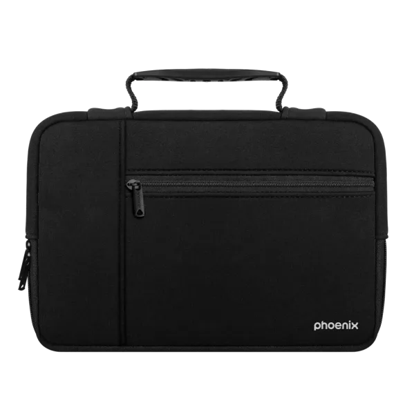 Maletin funda phoenix de neopreno para tablet o portátil 11 pulgadas negra