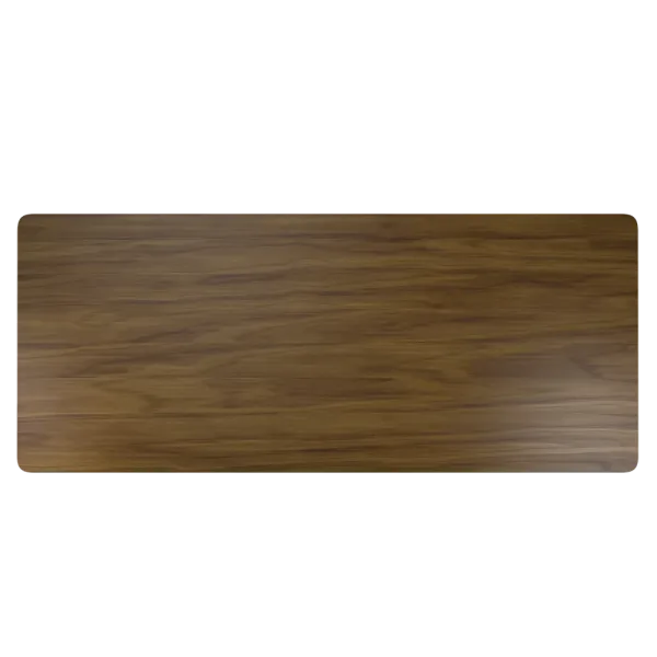 Nature tablero madera mdf walnut 150 x 75 cm