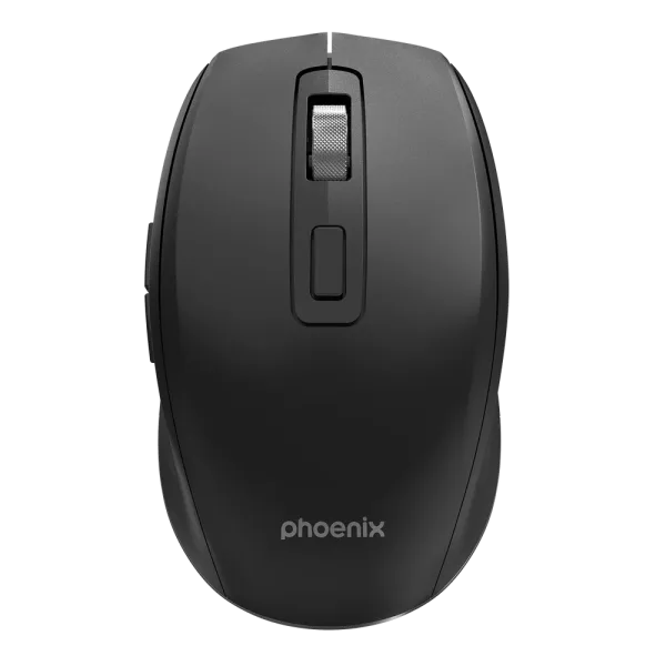 Ratón inalámbrico phoenix m120 hasta 1600 dpi clics silenciosos botónes de avance rapido
