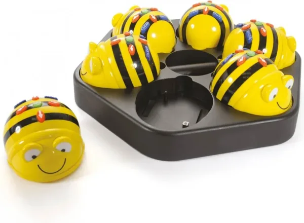 Robot tts bee - bot class bundle 6 unidades y estacion de carga
