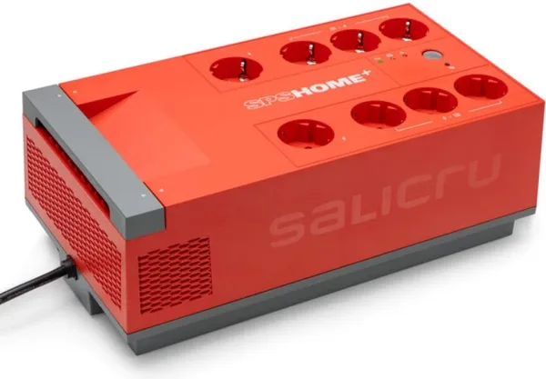 SAI Línea Interactiva Salicru SPS 650+/ 650VA-360W/ 8 Salidas/ Formato Rack