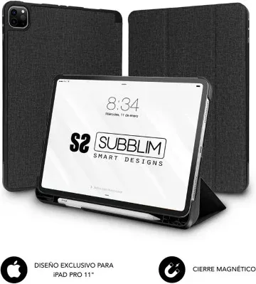 SUBBLIM Funda Tablet Shock Case iPad Pro 11” 2020 Black