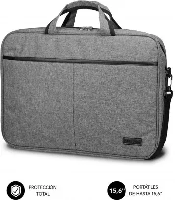 SUBBLIM Maletín Ordenador Elite Laptop Bag 15,6" Grey