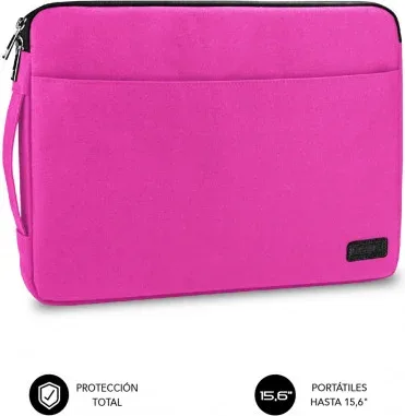 Funda Subblim Urban Laptop Sleeve para Portátiles hasta 15.6"/ Rosa