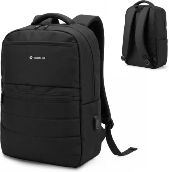 Mochila Compact Backpack 15.6'' Negro Subblim