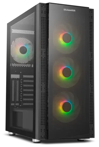 Nox Caja Atx Hummer Horus. Semitorre. ARGB. Frontal y Lateral Cristal Templado