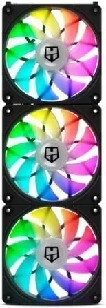 Pack 3 Ventiladores Nox Easy Link/ ARGB/ 12cm