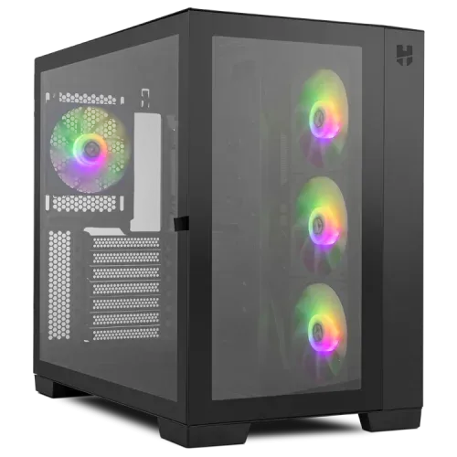 Caja Nox Miditorre Deluxe Hummer Astra Negra