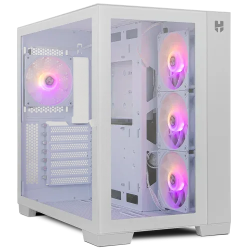Caja Atx Nox Miditorre Deluxe Hummer Astra Blanca