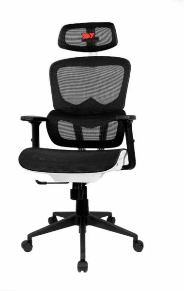 Silla Gaming Drift Drair 200  Tejido Negro / Blanco Malla