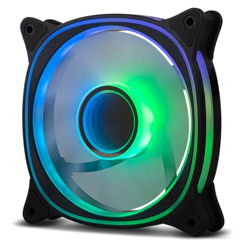 Ventilador Nox Hummer V-Fan ARGB Espejo Infinito 120Mm