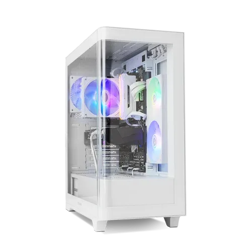 Caja Gaming Semitorre Nox Hummer ETHER/ Blanca