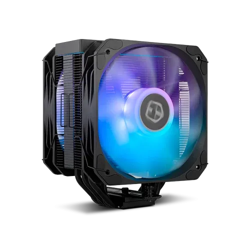 Ventilador CPU Nox Hummer H-200 ARGB 2Xvent 130Mm Pwm