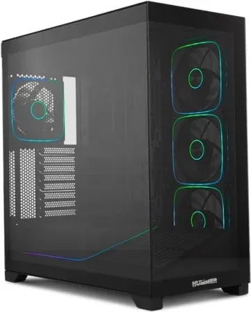 NOX Hummer BLADE, Semitorre ATX, ARGB, Ultra Airflow, Negro