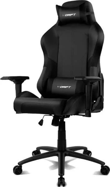 DRIFT Silla Gaming DR250XXL DELUXE Negro/Carbono