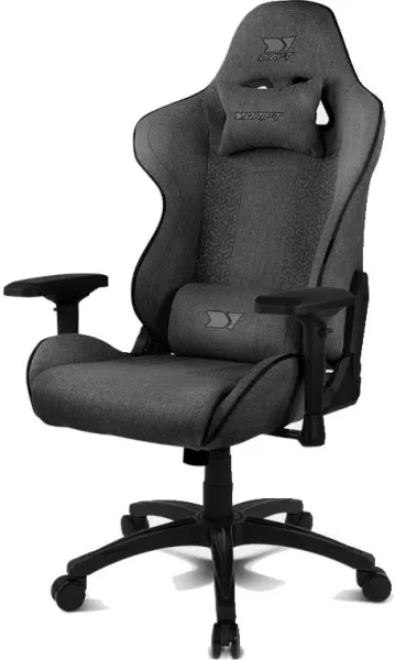 DRIFT Silla Gaming DR190 Tela Gris Oscuro