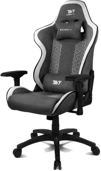 DRIFT Silla Gaming DR190 Tela Blanca