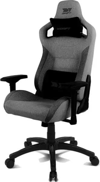 DRIFT Silla Gaming DR220 Tela Gris Oscuro