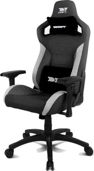 DRIFT Silla Gaming DR220 Tela Blanca