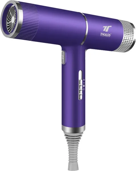 Secador de pelo thulos th - hd807 morado 1500w
