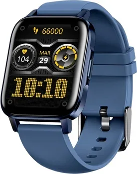 Reloj smartwatch leotec multisport crystal ip68 azul 1.69 pulgadas