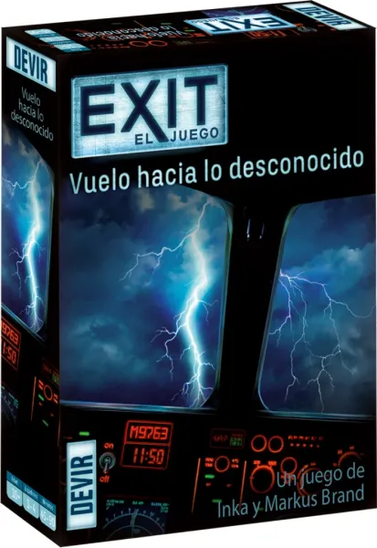 Juego de mesa devir exit 15 vuelo hacia lo desconocido