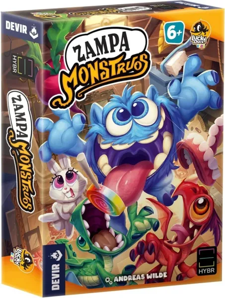 Juego de mesa devir zampa monstruos