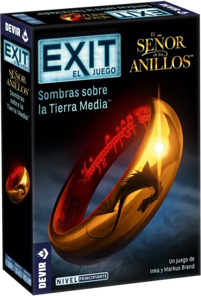 Juego de mesa devir exit el señor de los anillos sombras sobrela tierra media