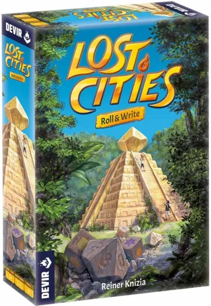 Juego de mesa lost cities roll & write