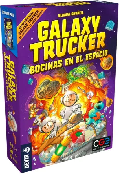 Juego de mesa galaxy trucker expansión bocinas en el espacio