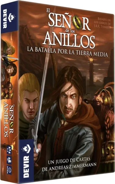 Juego de cartas devir el señor de los anillos batalla por la tierra media