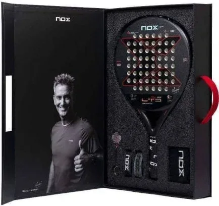 Pack Pala de Pádel NoxSport ML10 Pro Cup LTD 2023 (Miguel Lamperti)/ Incluye 5 Accesorios