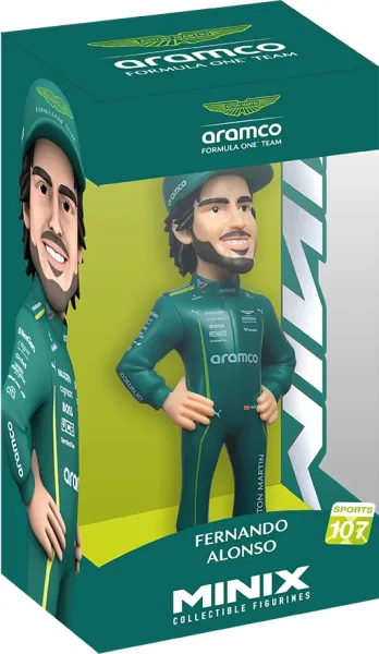 Figura minix aston martin fernan alonso