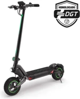 Youin Scooter Electrico Xlmax Homologado Dgt - Doble Suspensión - Rueda 10" Offroad- Frenos Hidraulicos. - 48Vx20Ah - 1200Wmax
