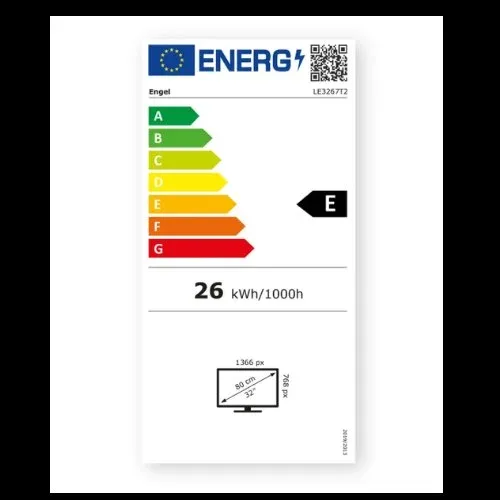 Televisión LED Engel HD 32  Le3267T2 Pvr Hotel