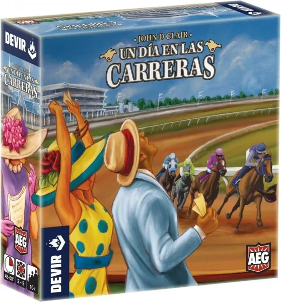 Juego de mesa devir un día en las carreras