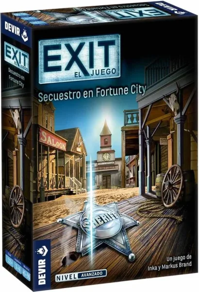 Juego de mesa devir exit secuestro en fortune city