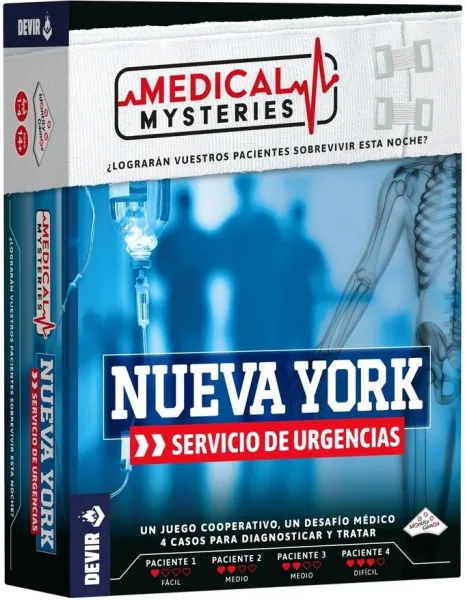 Juego de mesa medical mysteries new york