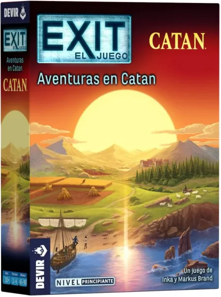 Juego de mesa exit: aventuras en catan