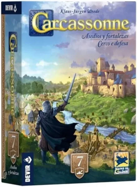 Juego de mesa carcassonne asedios y fortalezas exp7