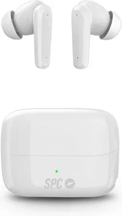 Auriculares Bluetooth SPC Ether 2 Pro con estuche de carga/ Autonomía 6.5h/ Blancos