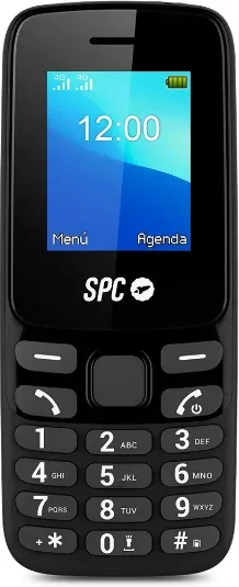 Teléfono Móvil SPC Talk 2 para Personas Mayores/ 4G/ Negro