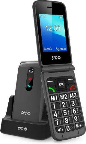 Teléfono Móvil SPC Stella 3 para Personas Mayores/ 4G/ Negro